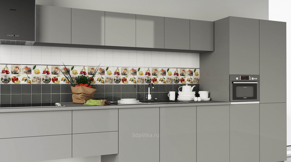 Керамическая плитка Absolut keramika Milano brillo Blanco 10х10 (Испания)