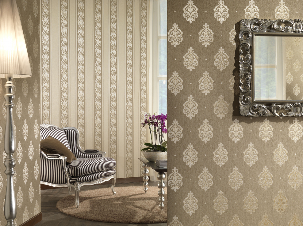 Итальянские обои для стен в интерьере