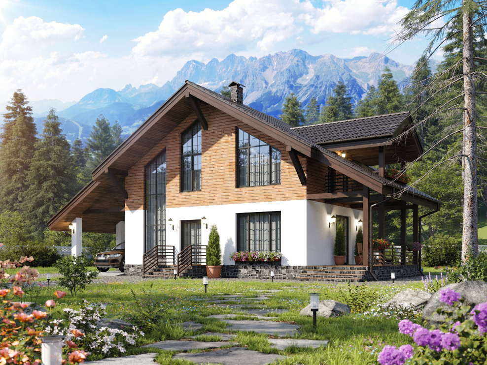 Дом Шале 7024