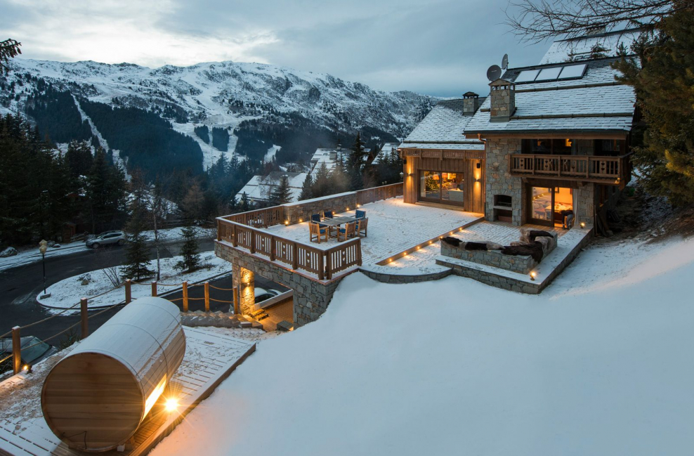 Шале во французских Альпах