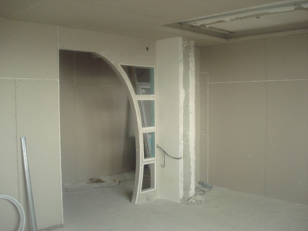 Перегородка гипсокартон