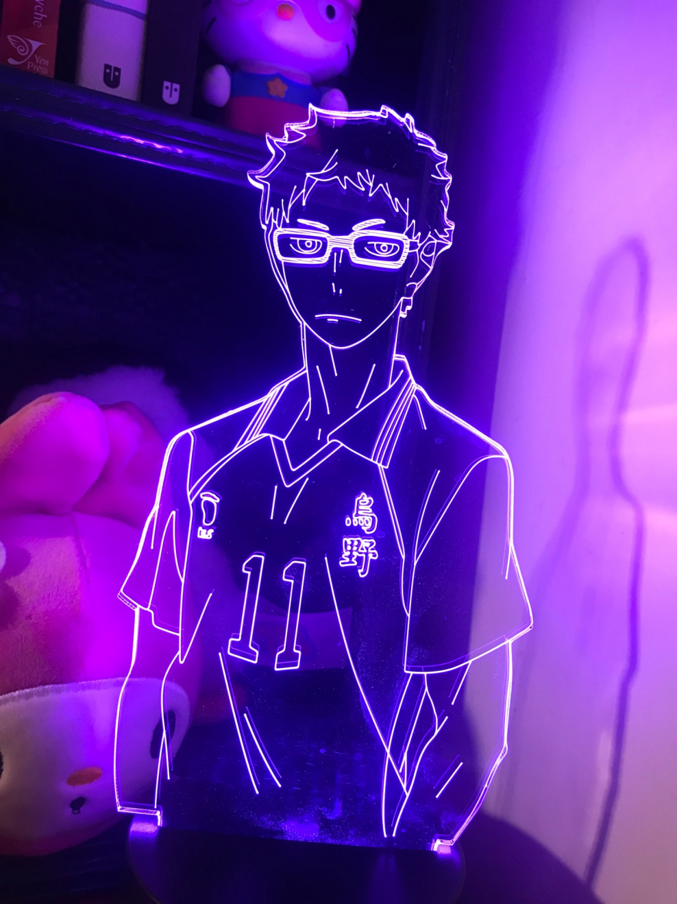 Светильник неоновый настольный