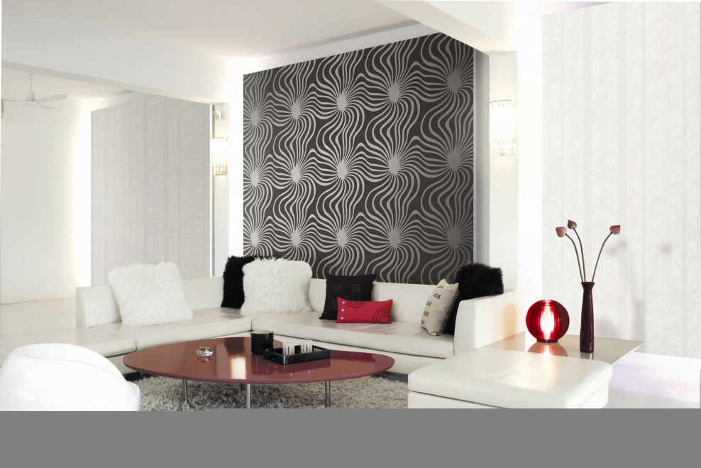 Обои в комнату в современном стиле
