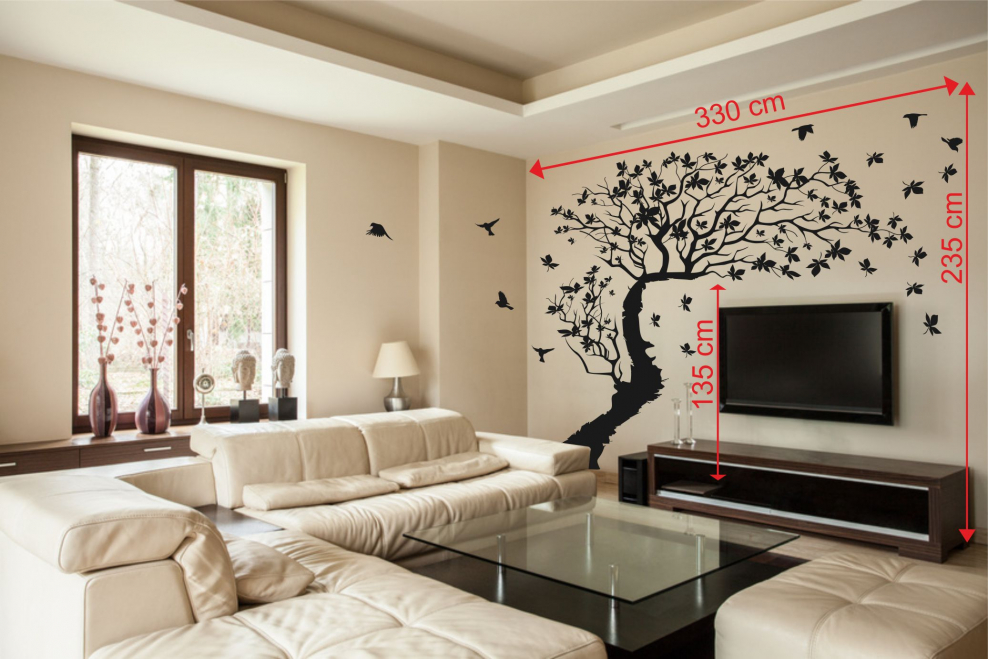 Наклейки на стену в зал