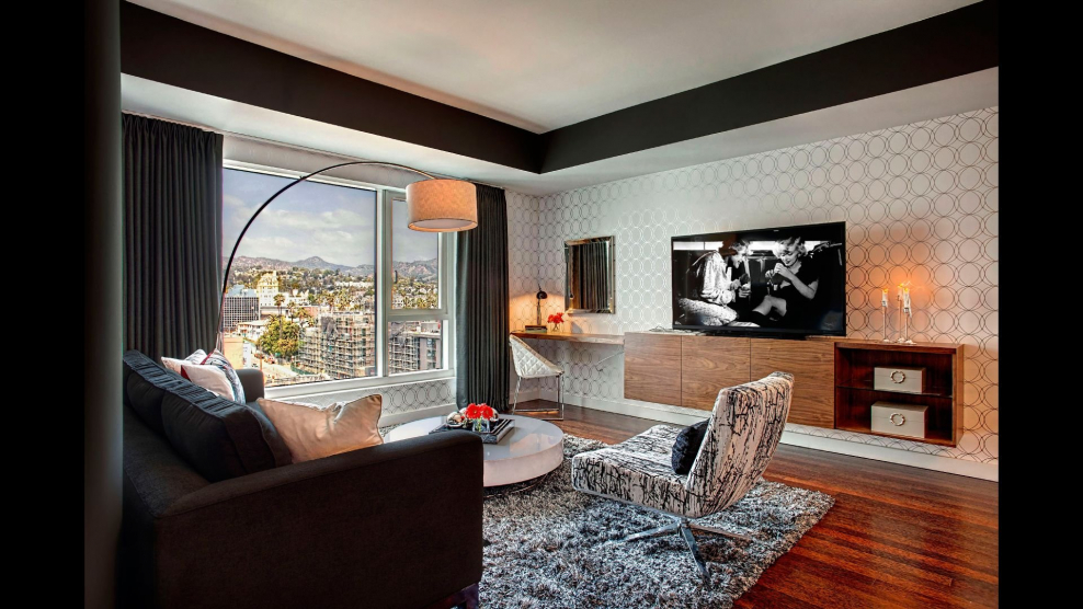 Гостиная стиль Лос Анджелес