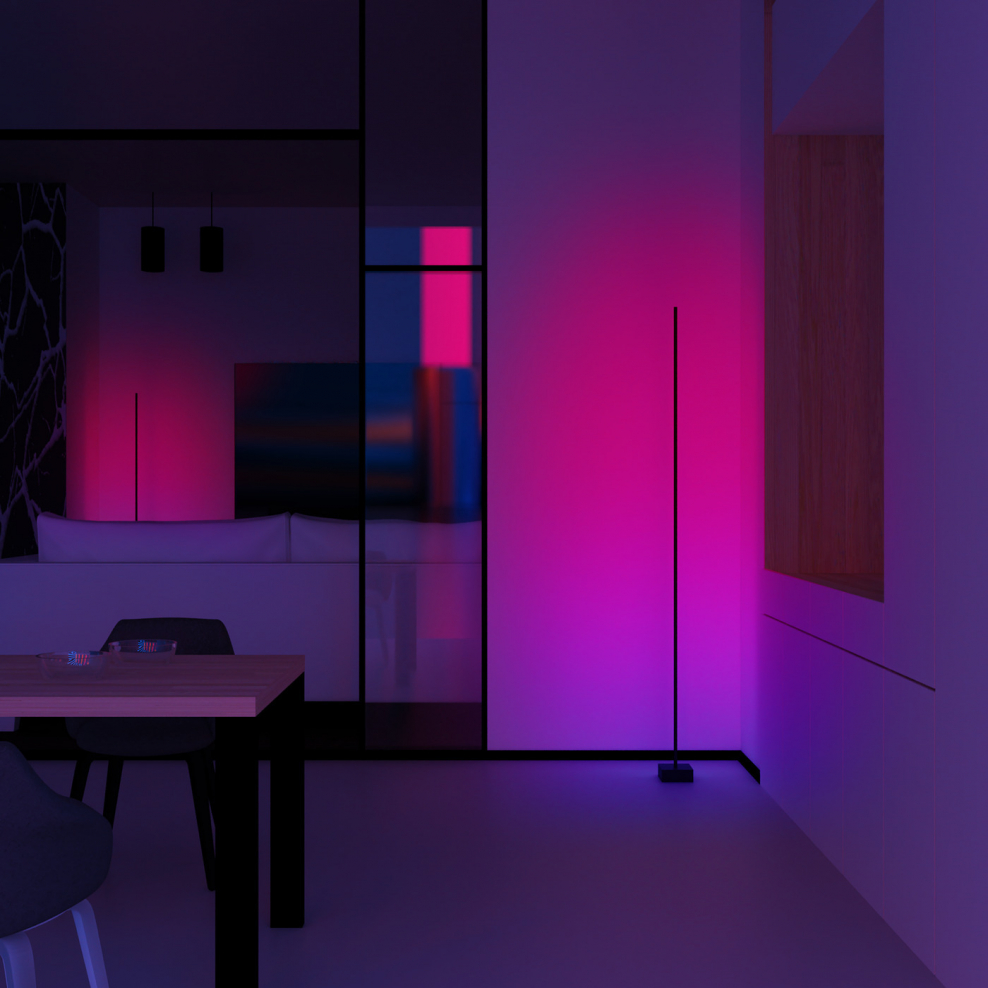 Неоновый светильник Единорог