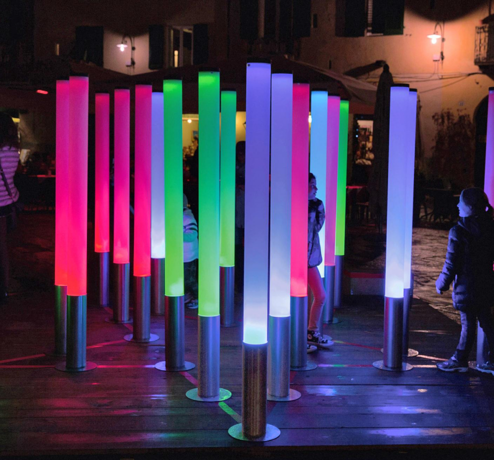 Лампы зигзагом