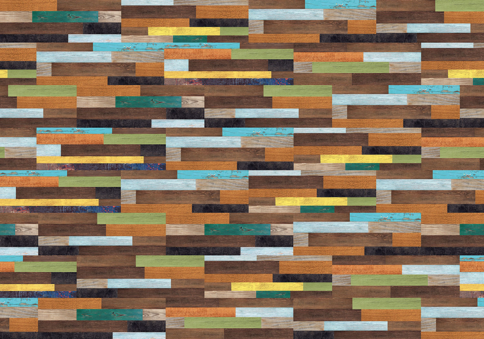 Разноцветный паркет