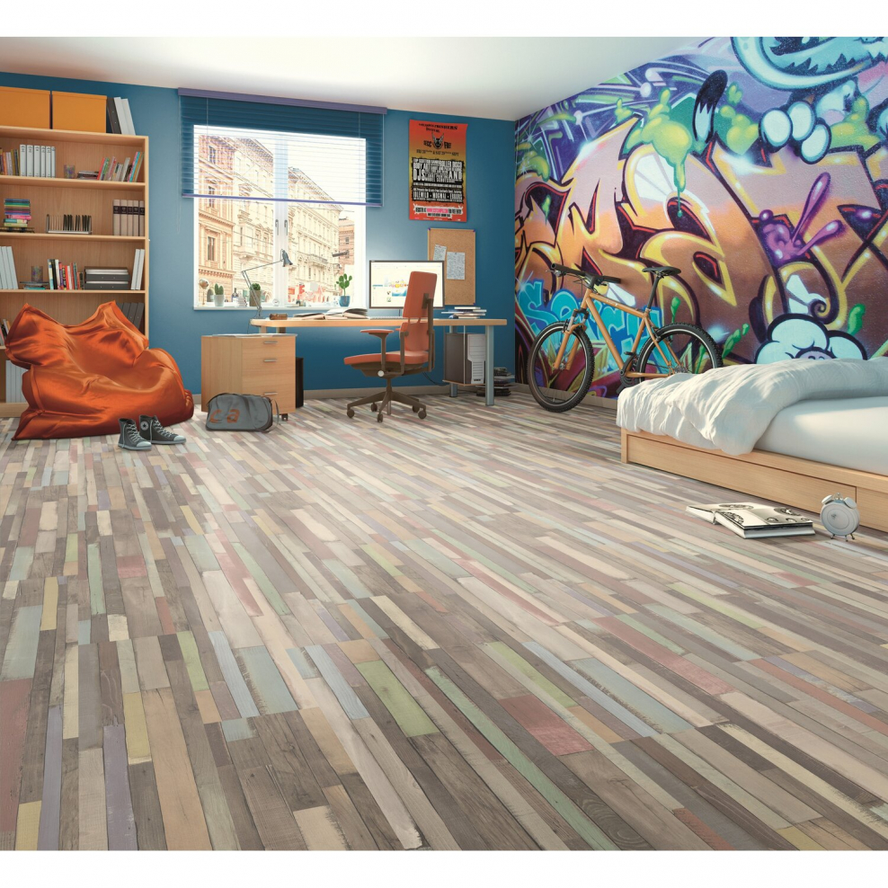 Ламинат Egger Home Laminate Вуд Димас пестрый 33 класс 8 мм