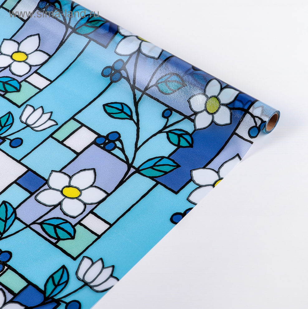 Пленка самоклеящаяся витражная