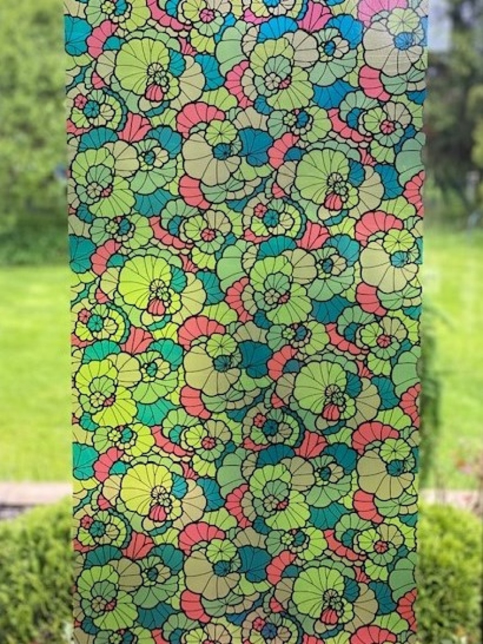 Витражная пленка на стекло