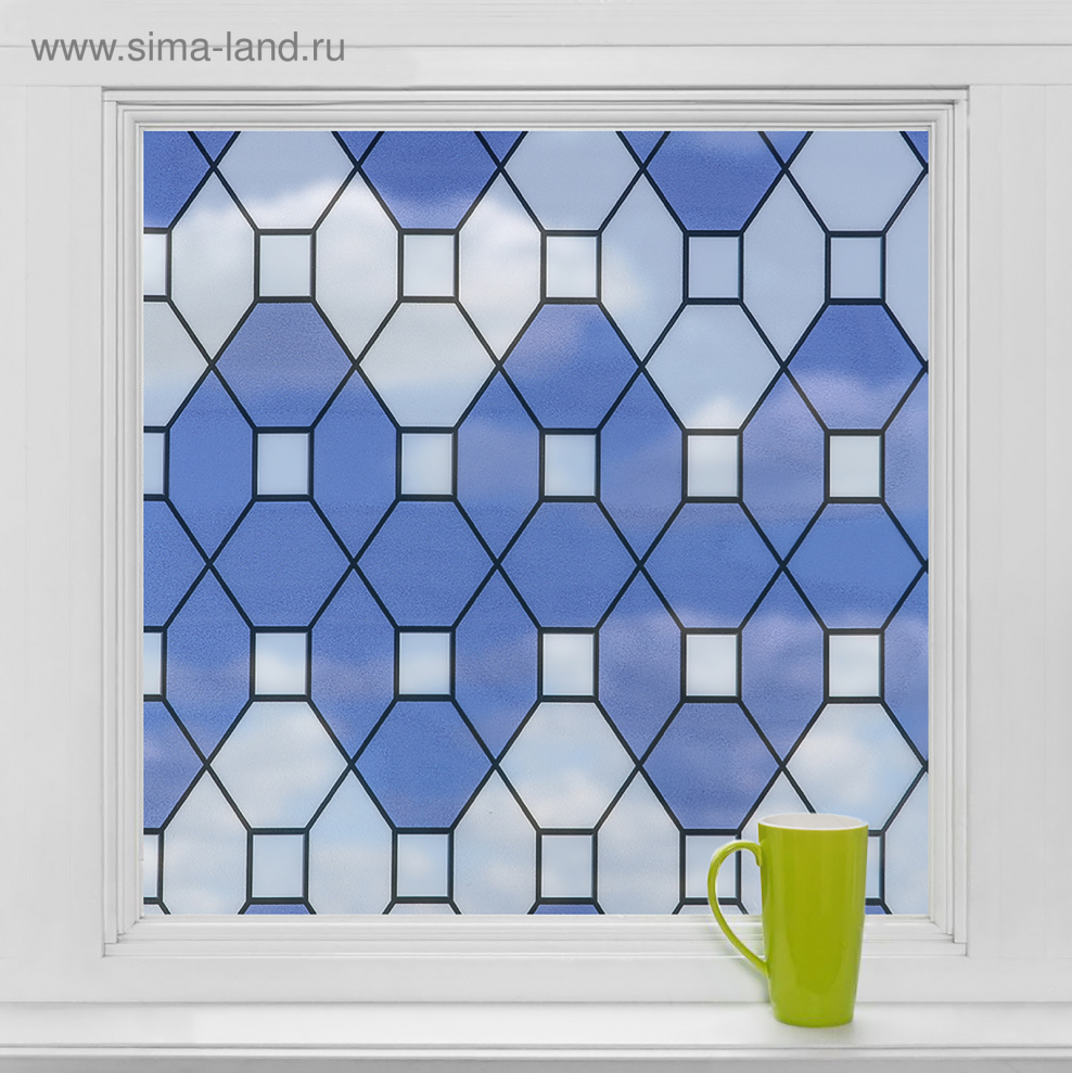 Витражная пленка сиреневая