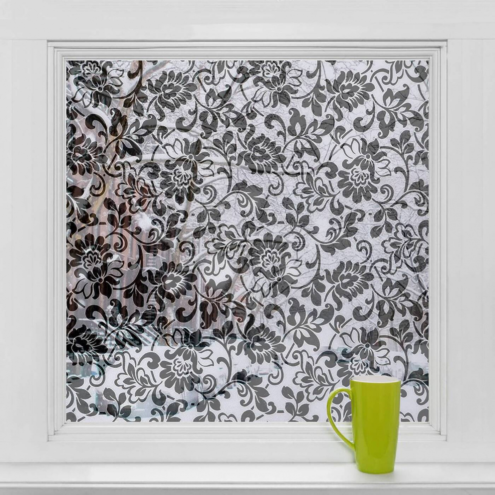 Пленка с узором на стекло