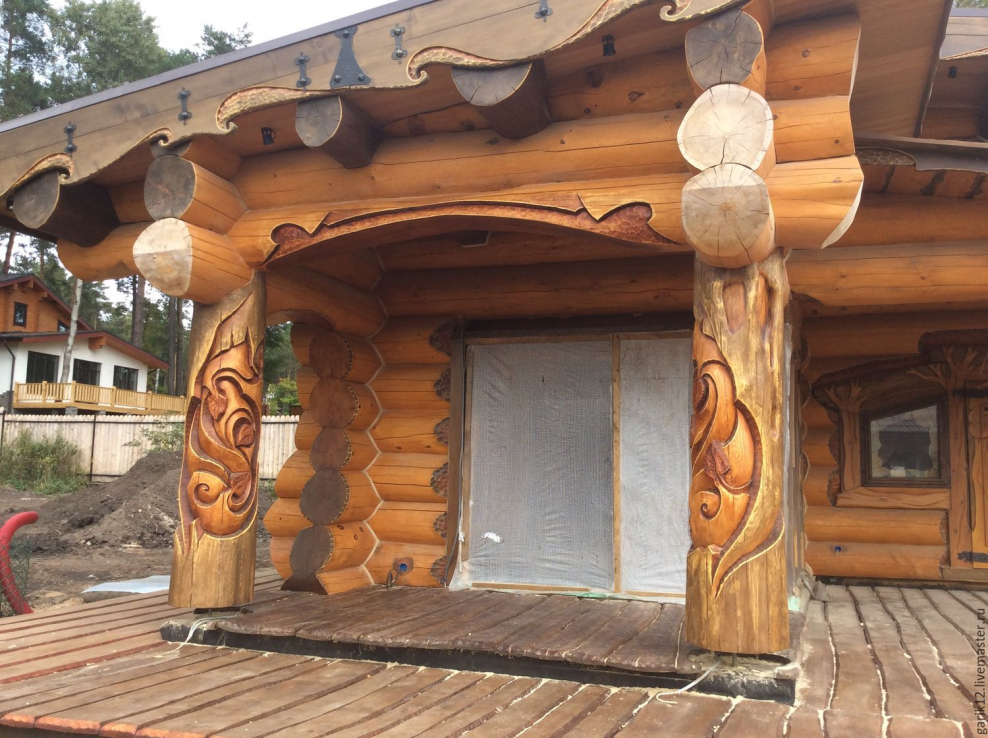 Освещение террасы на даче