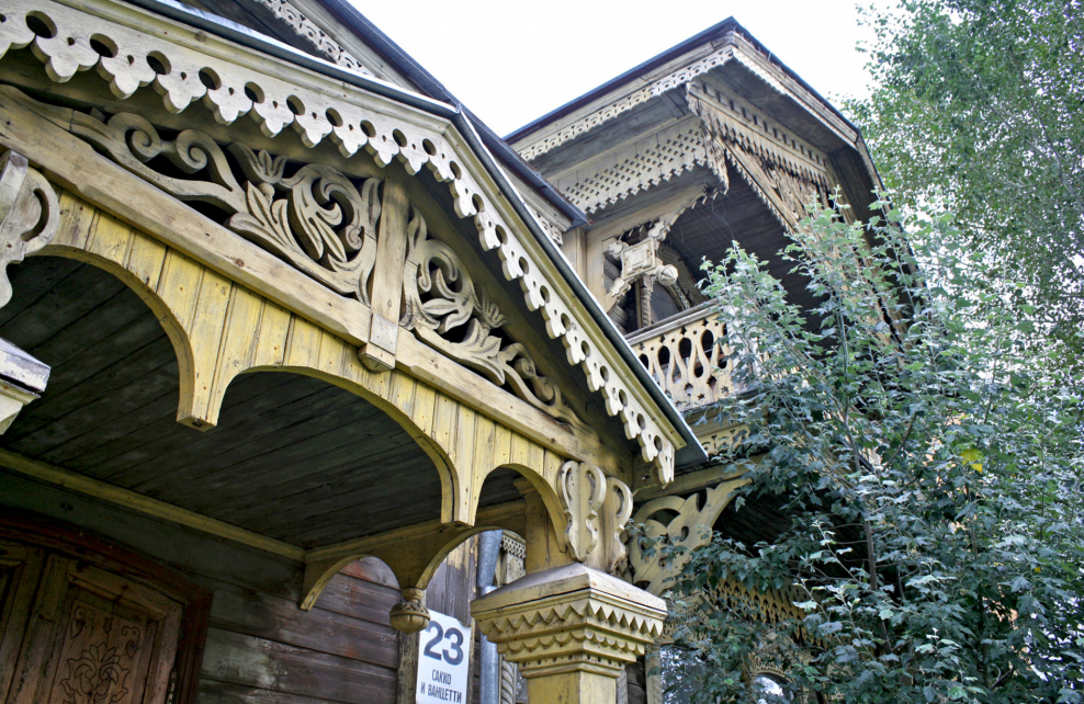 Старинные деревянные крыши