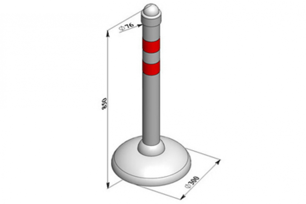 Столбики парковочные металлические чертежи