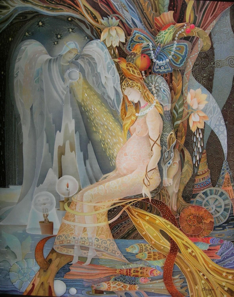 Ангелы в декоративном искусстве