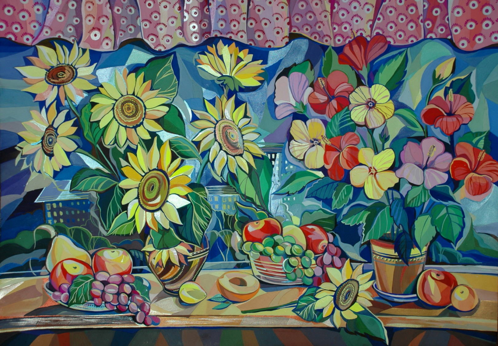 Батик Намаконовой Евгении