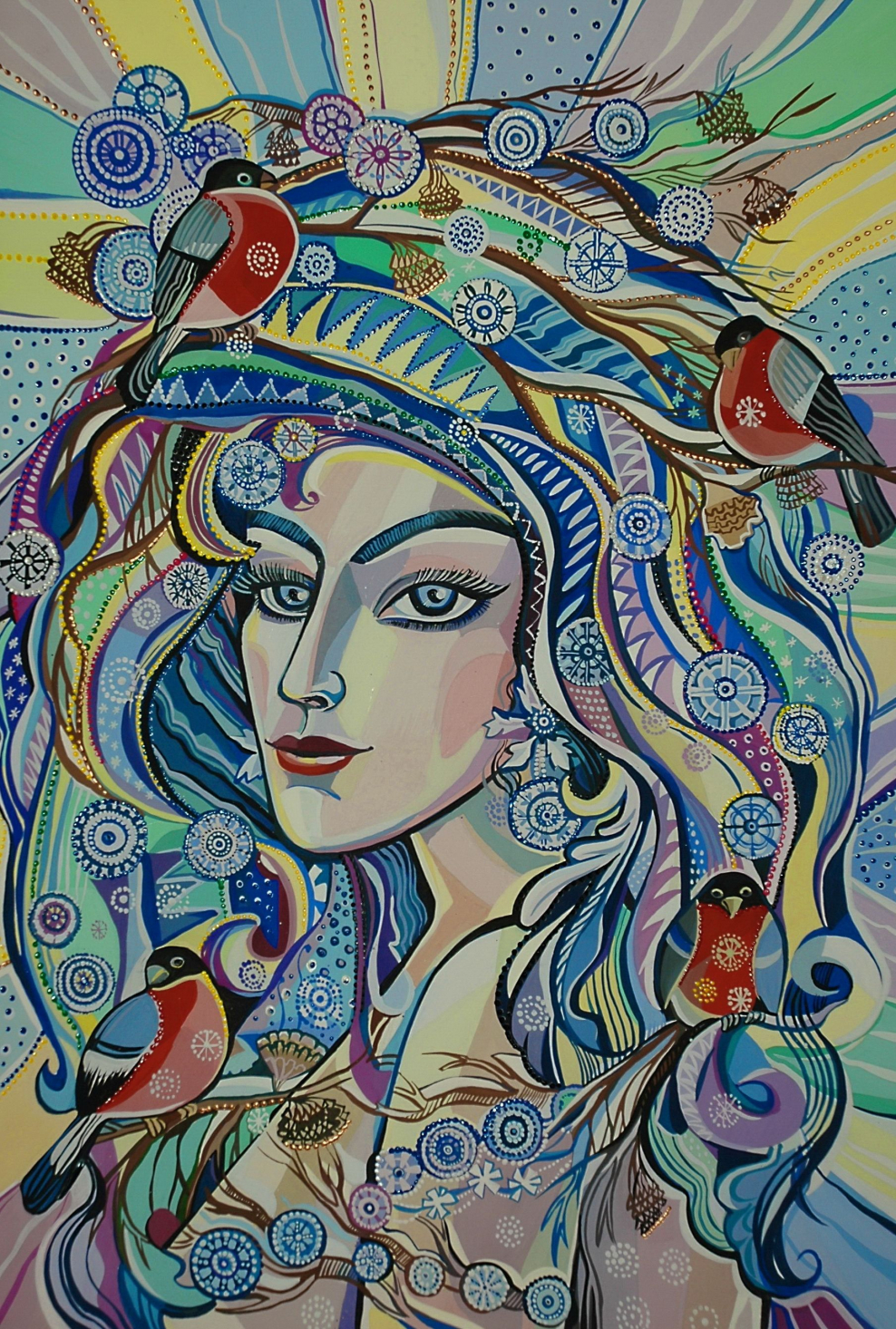 Батик Намаконовой Евгении