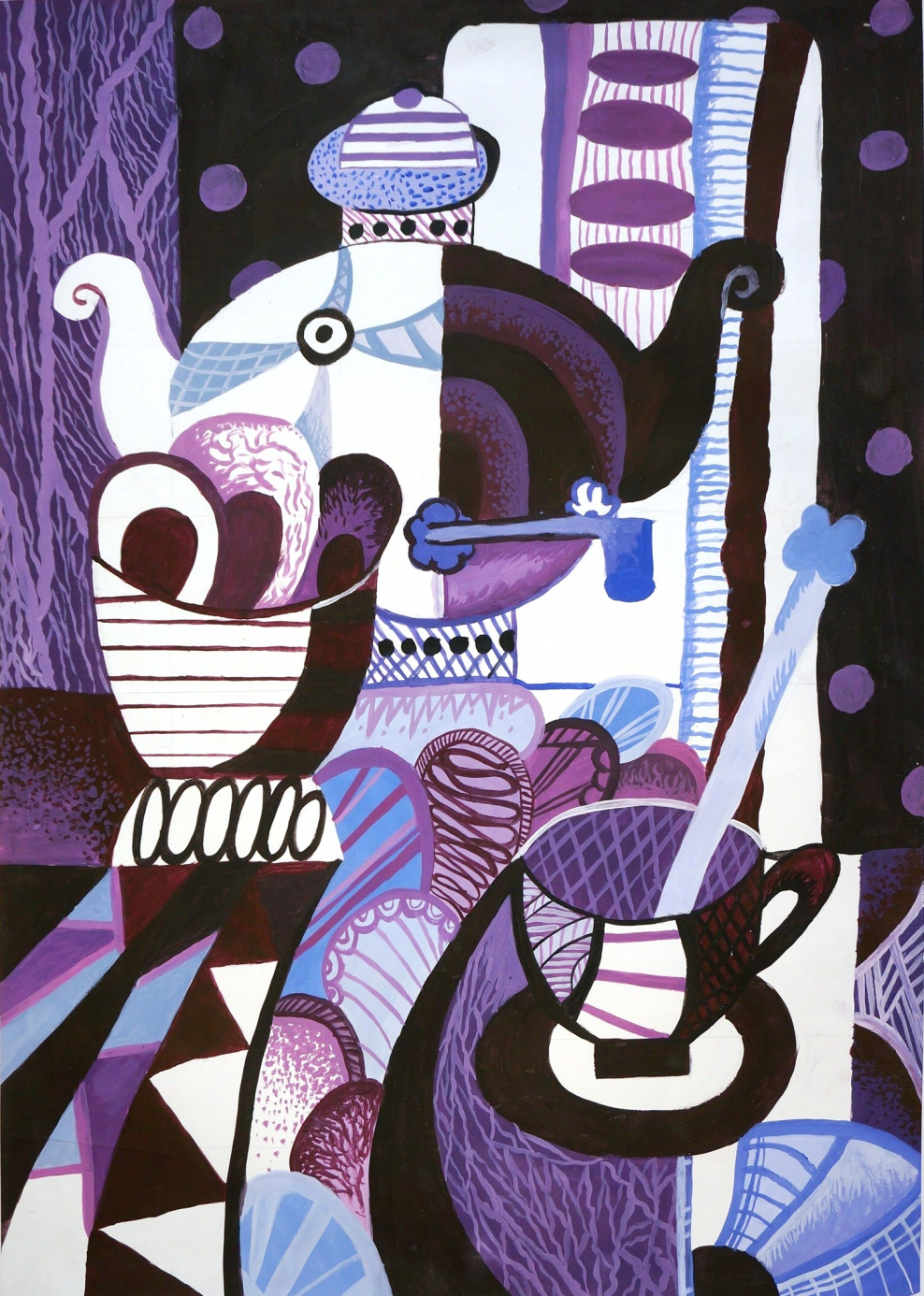 Стилизованный натюрморт Штиглица