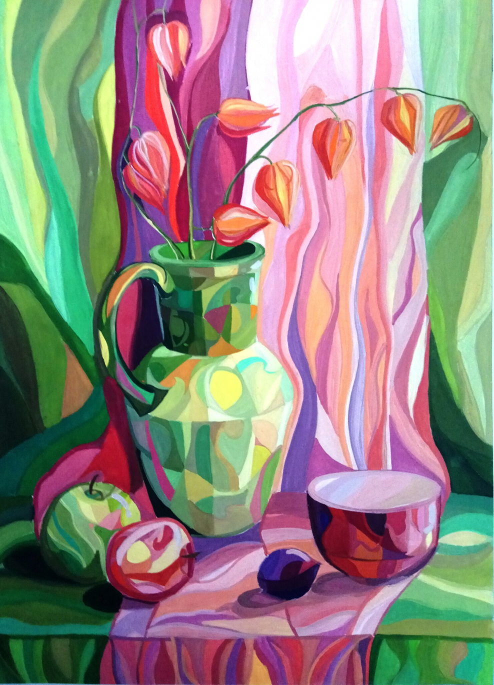 Стилизованный натюрморт