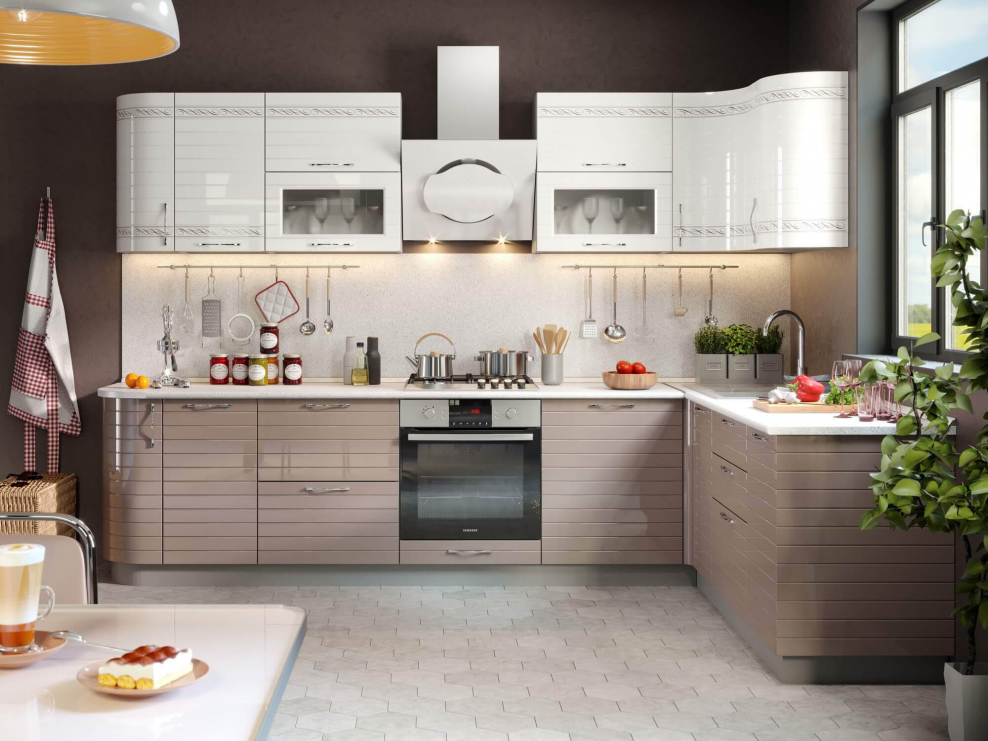 Любимый дом кухня Анастасия ежевика