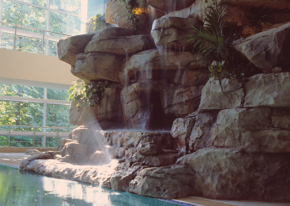 Искусственные скалы из бетона