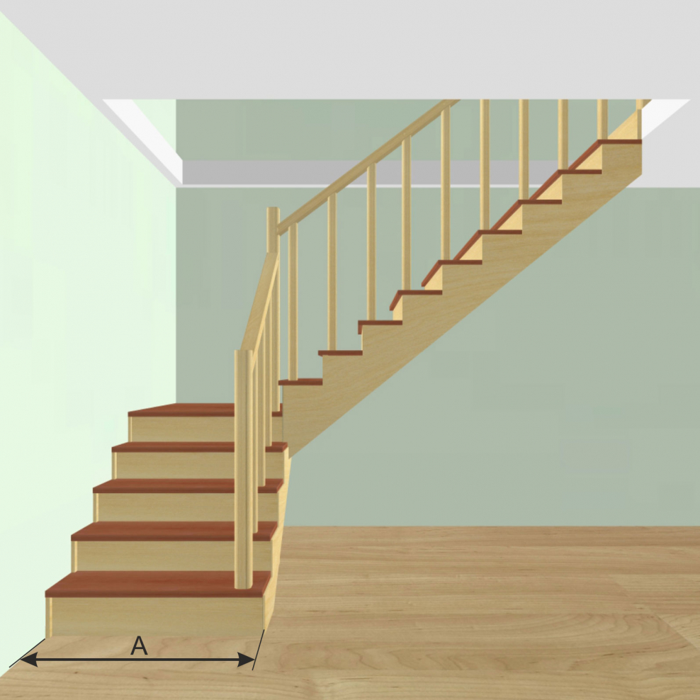 Как сделать лестницу на второй этаж