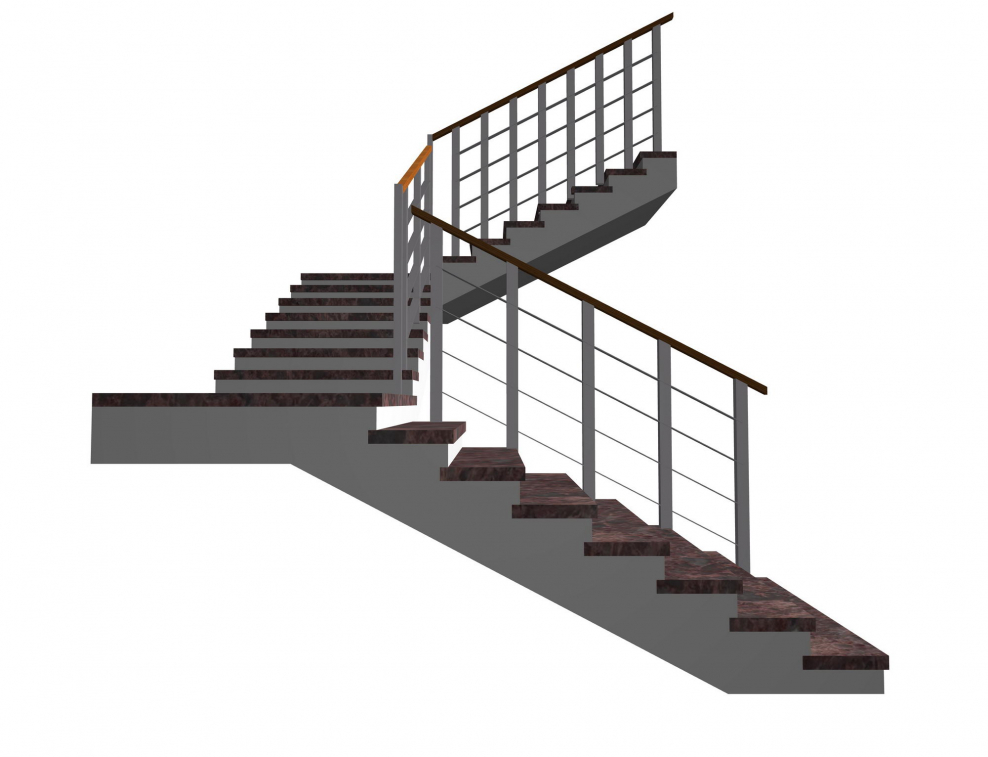 Ступени вид сбоку