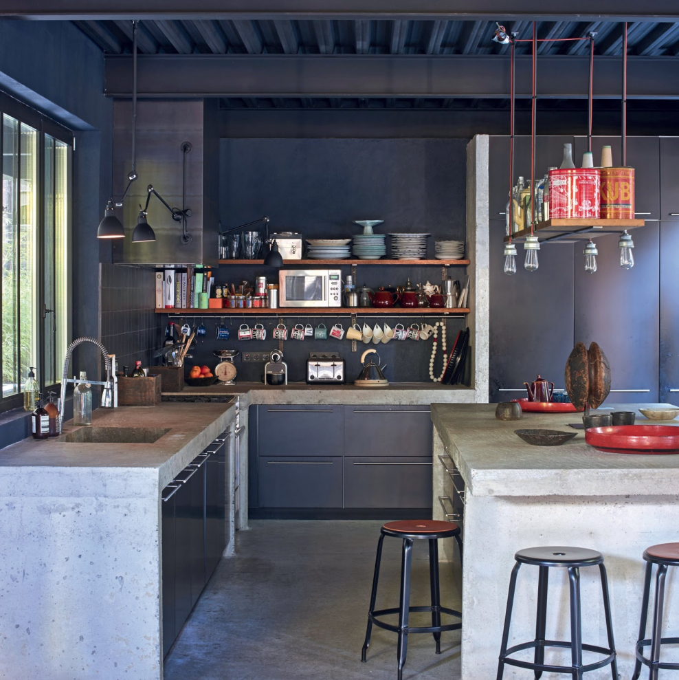 Кухня французский лофт