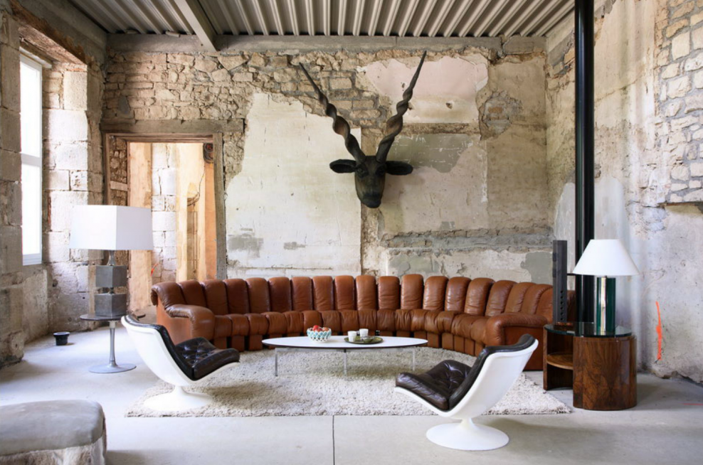 Светлый лофт в квартире