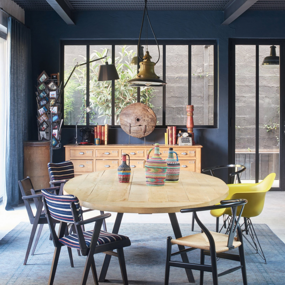 Французский лофт интерьер кухня