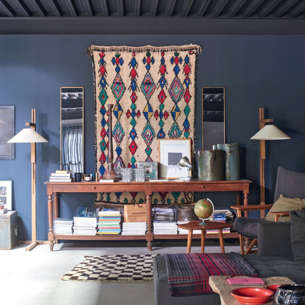 Французские Богемные интерьеры