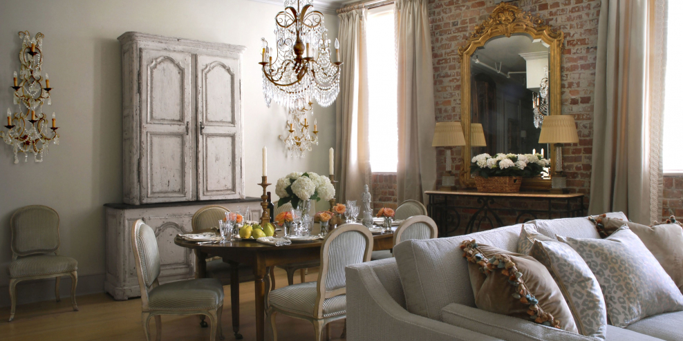 Прованский стиль потолок