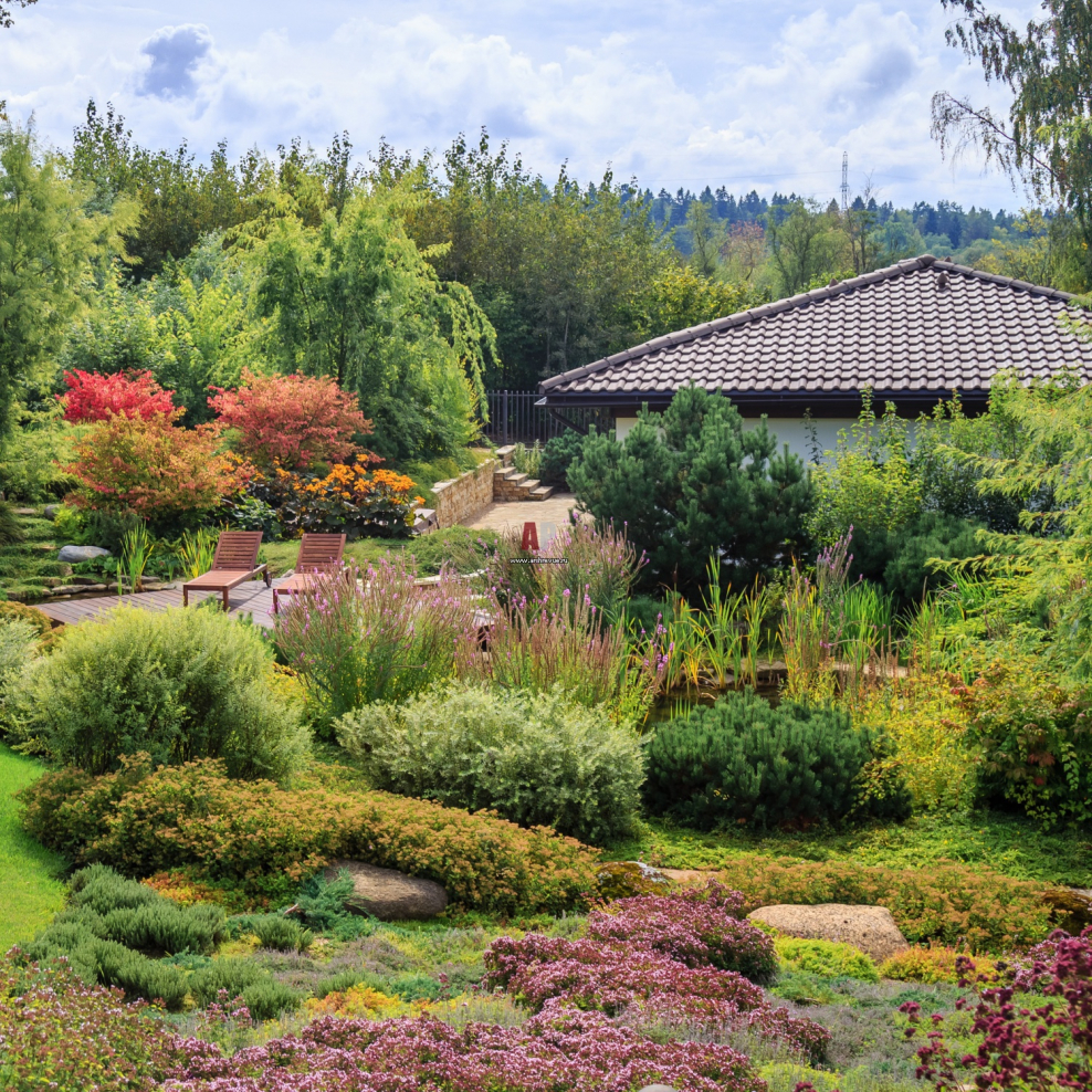Альпийский стиль в ландшафтном
