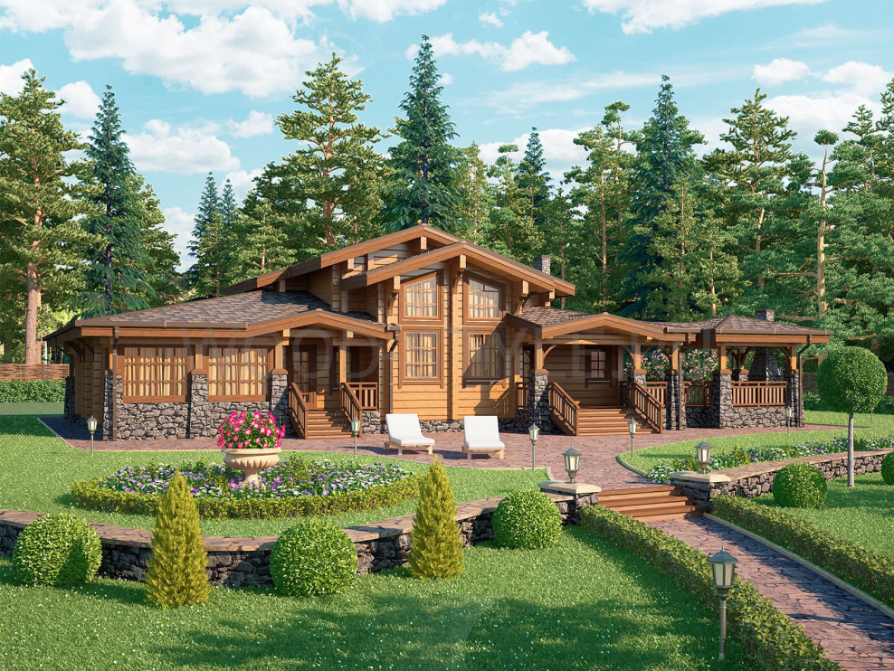 Поместье в стиле Шале