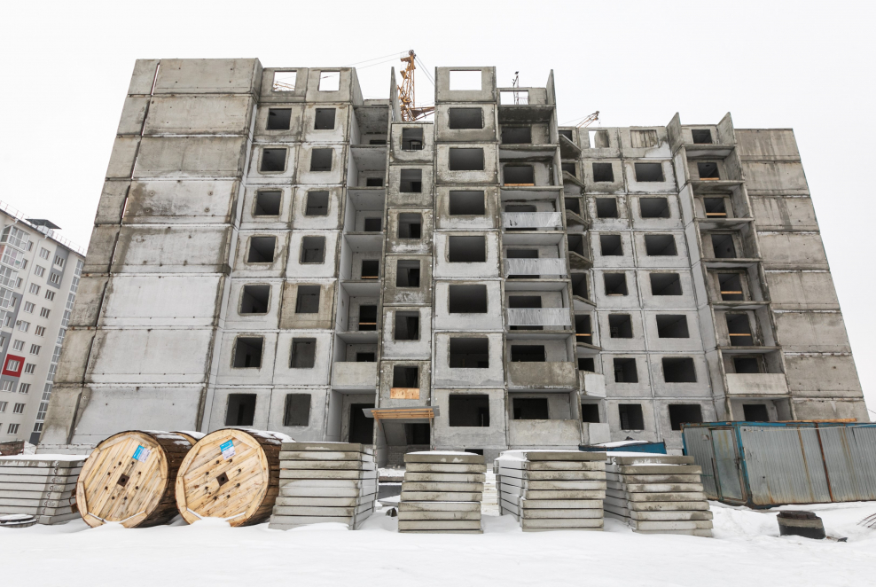 Красивые многоэтажки в Воронеже