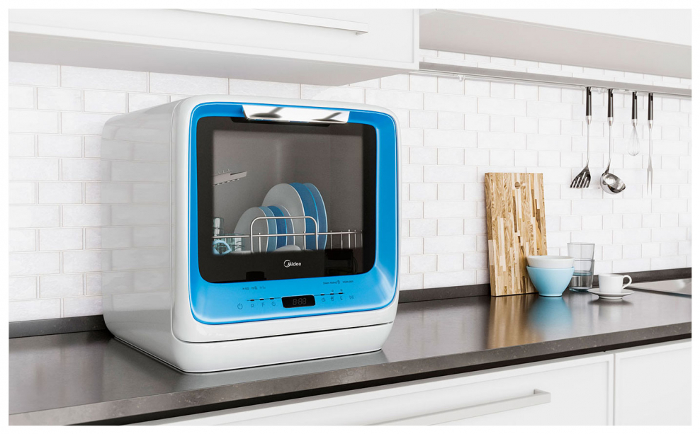 Посудомоечная машина Midea mcfd42900 BL Mini