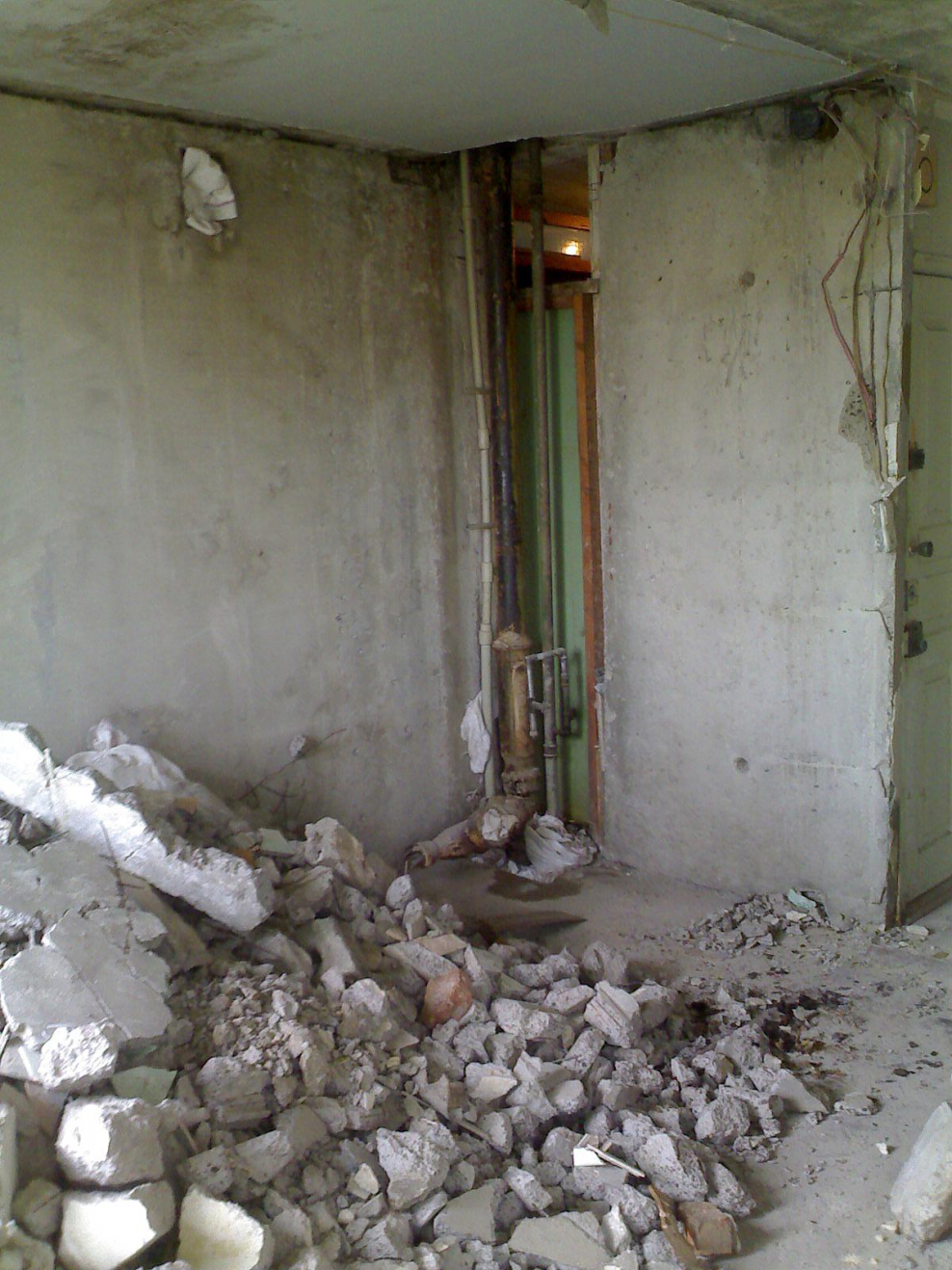 Минск демонтаж сантехкабины