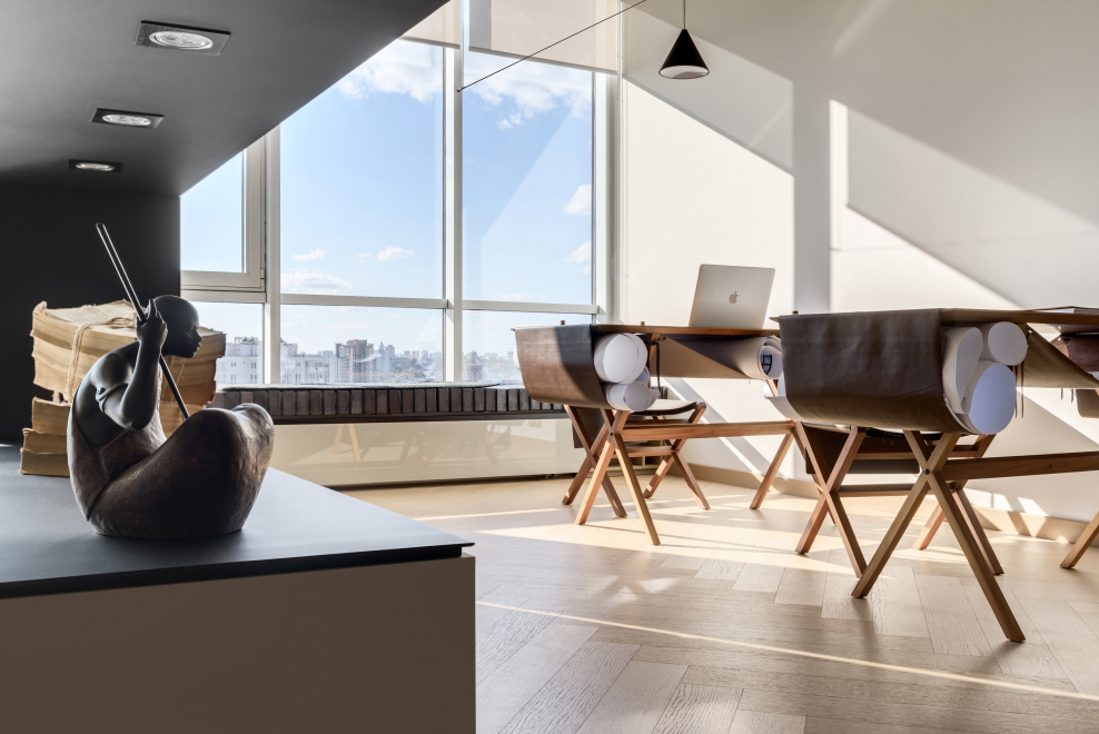 Интерьер архитектурного бюро