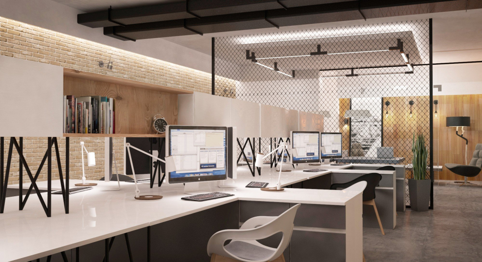 Интерьер архитектурного бюро