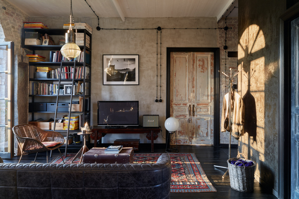 Квартира в стиле ретро