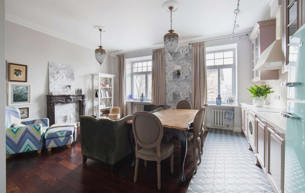 Интерьер старой московскоймквартиры