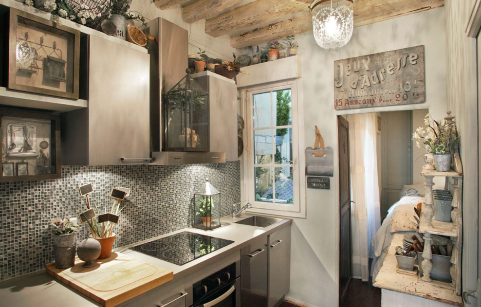 Кухня в стиле Винтаж в квартире