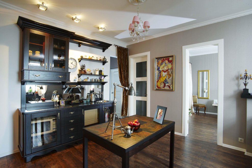 Квартира студия в английском стиле