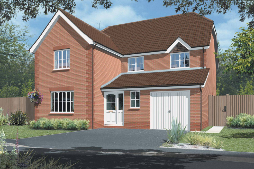 Домики в Англии пригород