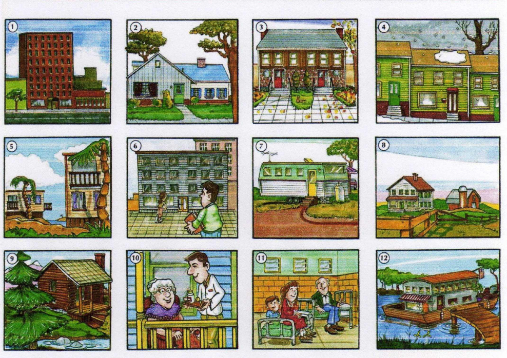 Разновидности домов на английском