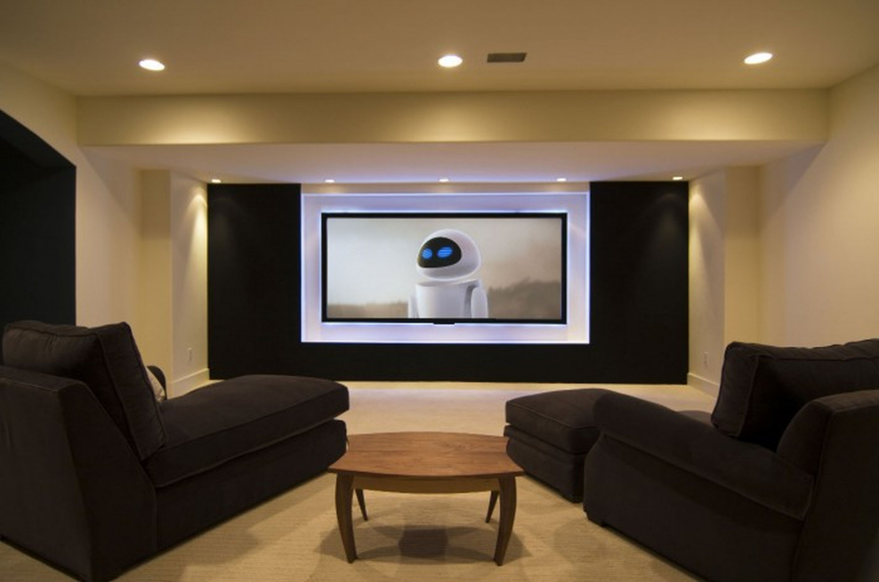 Интерьер комнаты с телевизором