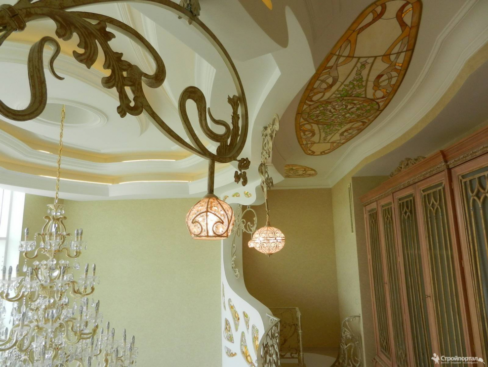 Потолок арт нуво