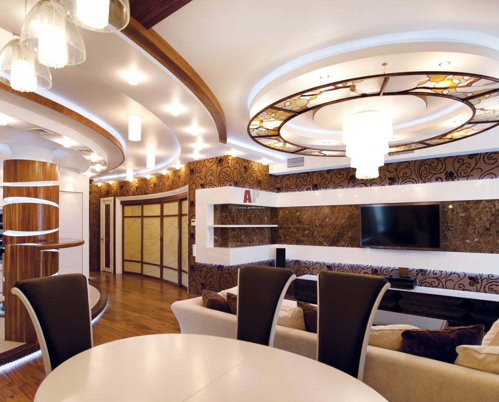 Потолок арт деко